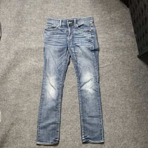BKE Buckle Jeans 31R Alec Straight Leg Blue Denim Blue Mens Jeans